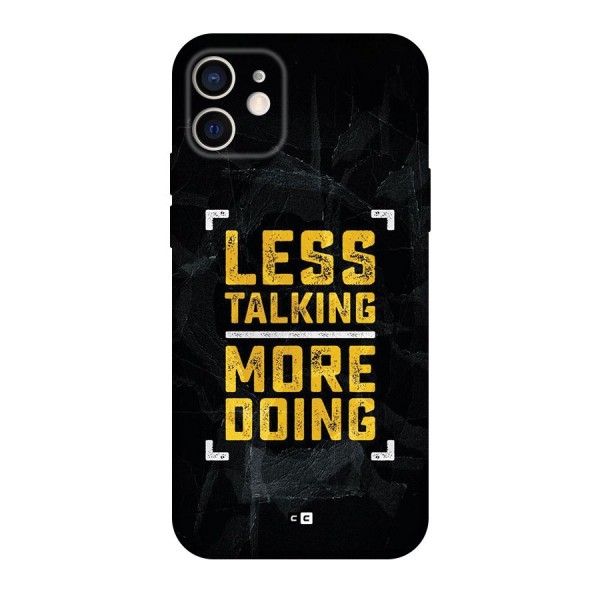 Less Talking Back Case for iPhone 12 Pro